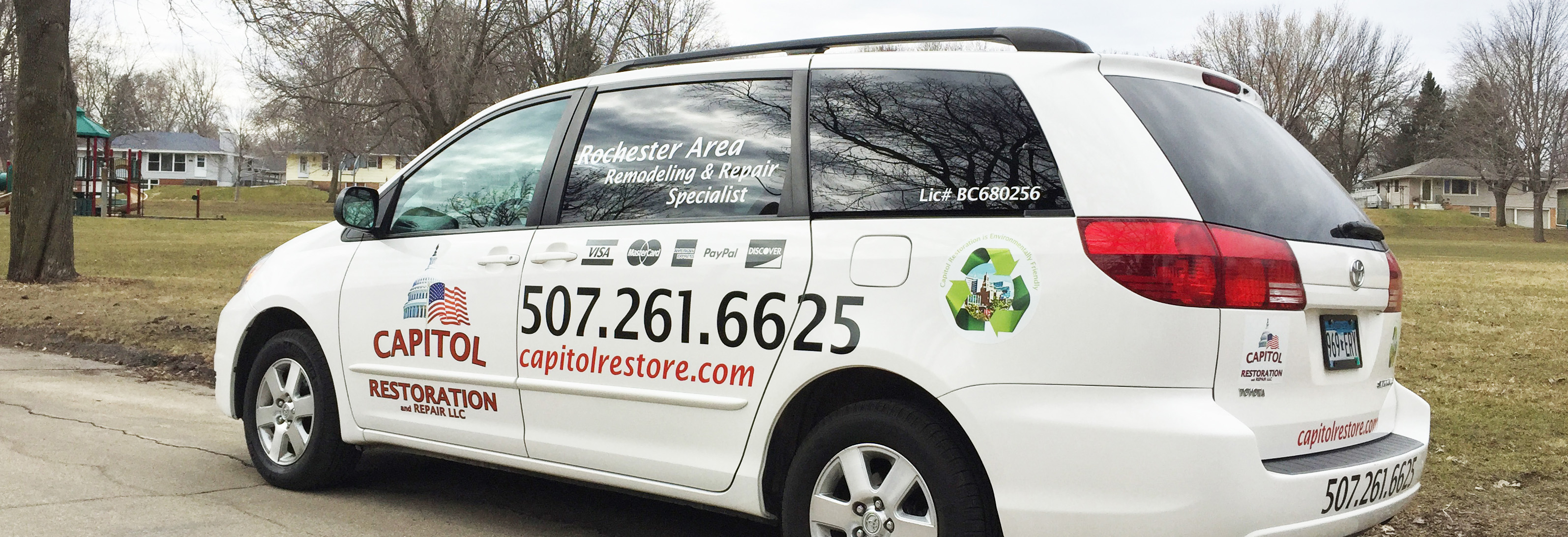 Capitol Restoration Van